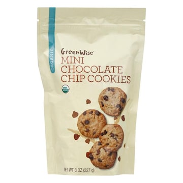 GreenWise Cookies, Organic, Chocolate Chip, Mini