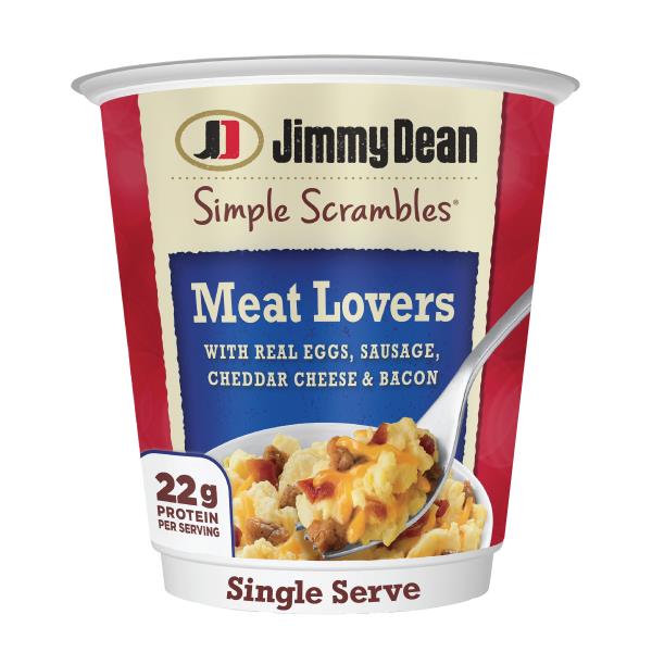 Jimmy Dean Simple Scrambles Simple Scrambles® Meat Lovers, 5.35 oz ...