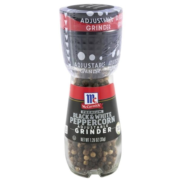 McCormick Premium Black & White Peppercorn Grinder | Publix Super