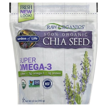 Garden of Life Raw Organics Chia Seed, 100% Organic