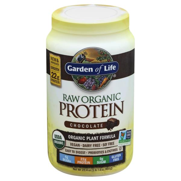 Garden of Life Protein, Raw Organic, Chocolate | Publix Super Markets