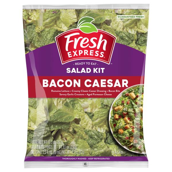 Fresh Express Kit Salad Kit, Bacon Caesar Publix Super Markets