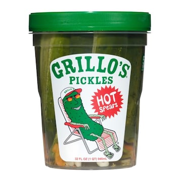 Grillo's Pickles Hot Dill Spears