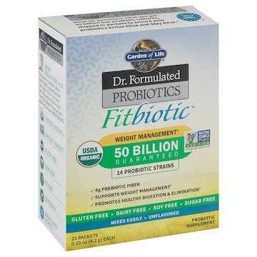 Garden of Life Dr Formulated Probiotics Fitbiotic, Unflavored
