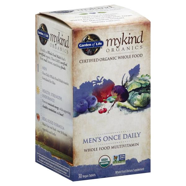 Garden of Life MyKind Organics Multivitamin, Whole Food