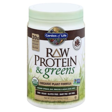 Garden of Life Raw Protein & Greens, Organic Plant Formula