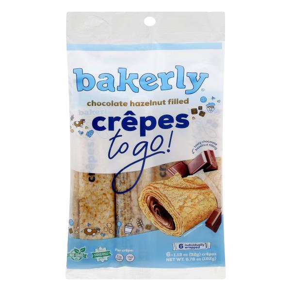 Bakerly Crepes To Go, Chocolate Hazelnut Filled Publix Super Markets