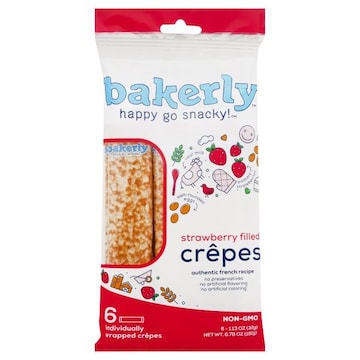 Bakerly Crepes, Strawberry Filled