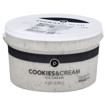 Publix Ice Cream, Cookies & Cream