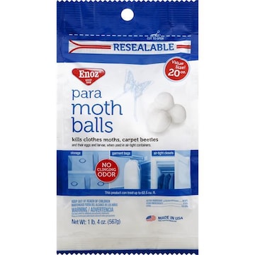 Enoz Moth Balls, Para, Value Size!