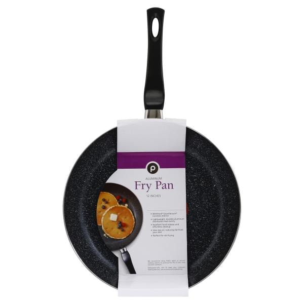 Publix Fry Pan, Aluminum, 12 Inches Publix Super Markets