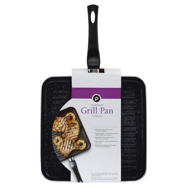 Publix Grill Pan, Aluminum, 11 Inches Publix Super Markets
