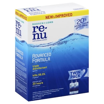 Renu Multi-Purpose Solution, Advanced Formula,  Twin Pack