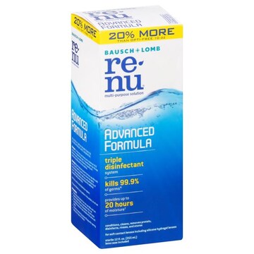 Renu Multi-Purpose Solution, Advanced Formula