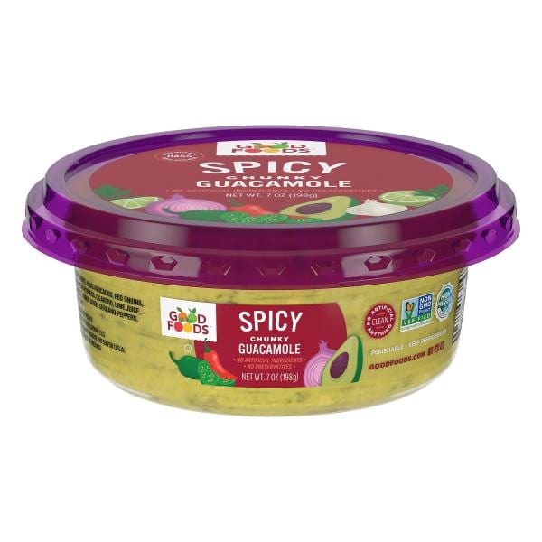 Good Foods Guacamole, Chunky, Spicy Publix Super Markets