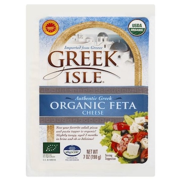 Greek Isle Cheese, Organic, Feta, Authentic Greek