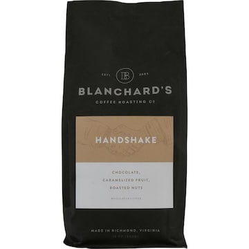 Blanchard's Coffee Coffee, Whole Bean, Handshake