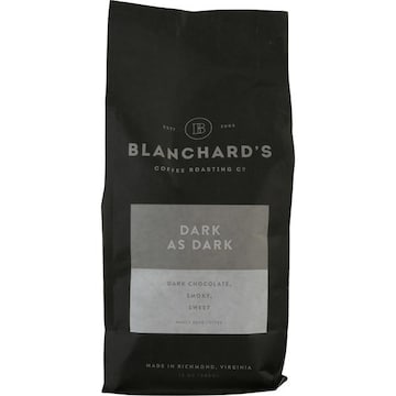 Blanchard's Coffee, Whole Bean, Dark as Dark