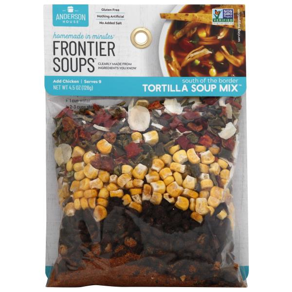 Anderson House Frontier Soups Soup Mix, Tortilla, South of the Border