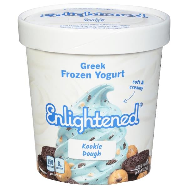 Enlightened Frozen Yogurt, Greek, Kookie Dough | Publix Super Markets