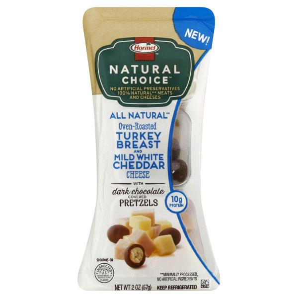 Hormel Natural Choice OvenRoasted Turkey Breast and Mild White Cheddar