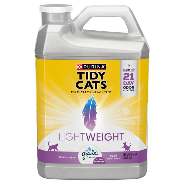 Tidy Cats LightWeight Multi-Cat Glade Clean Blossoms Clumping
