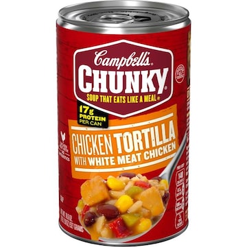 Campbell's® Chunky® Chicken Tortilla Soup with Grilled White Meat Chicken