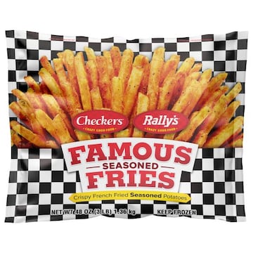 Checkers/Rally's Fries, Seasoned, Famous