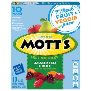 Mott's Assorted Fruit Fruit Flavored Snacks