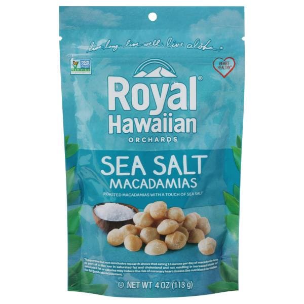 Royal Hawaiian Orchards Macadamias, Sea Salt | Publix Super Markets
