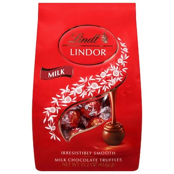 Lindt Milk Chocolate Truffles