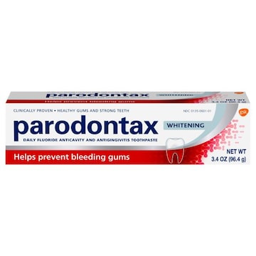 Parodontax Teeth Whitening Toothpaste for Bleeding Gums - 3.4 Ounces