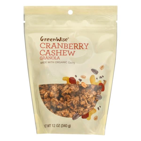GreenWise Granola, Cranberry Cashew | Publix Super Markets