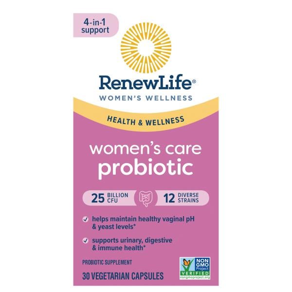 Renew Life Probiotic, Women's Care, Vegetarian Capsules | Publix Super ...