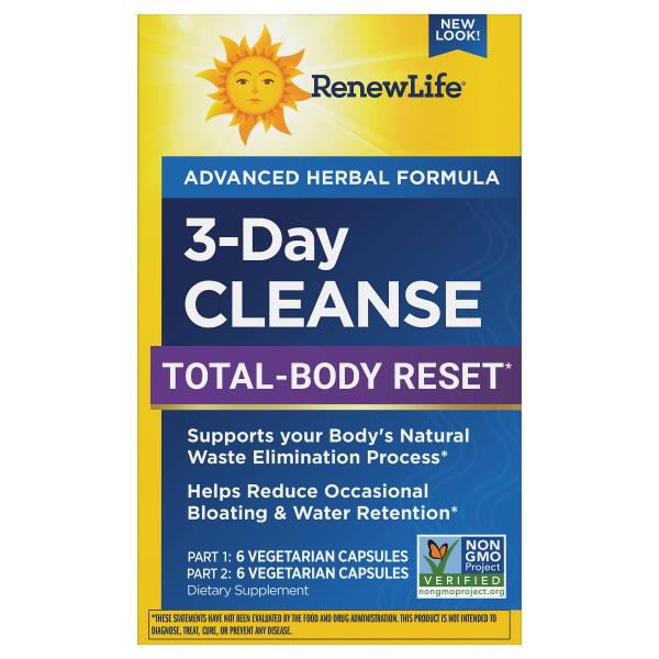 Renew Life Total Body Reset 3-Day Cleanse | Publix Super Markets