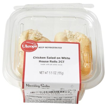 Ukrop's Chicken Salad on White House Rolls