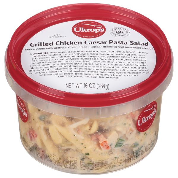 Ukrop's Grilled Chicken Caesar Pasta Salad Publix Super Markets