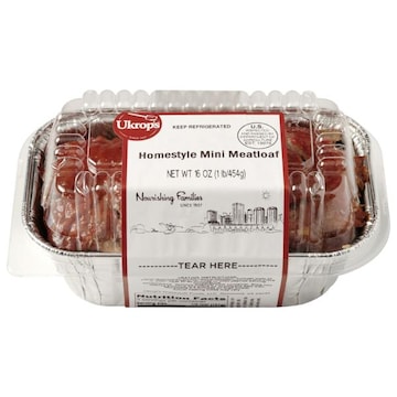 Ukrop's Homestyle Foods Homestyle Mini Meatloaf