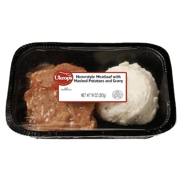 Ukrop's Homestyle Meatloaf, with Mashed Potatoes and Gravy