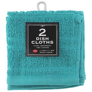 Ritz Dish Cloths, Teal