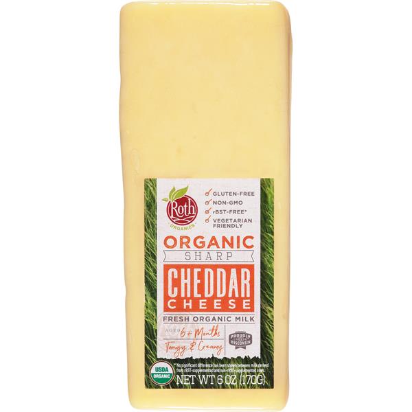 Roth Organic Sharp Cheddar Cheese Publix Super Markets