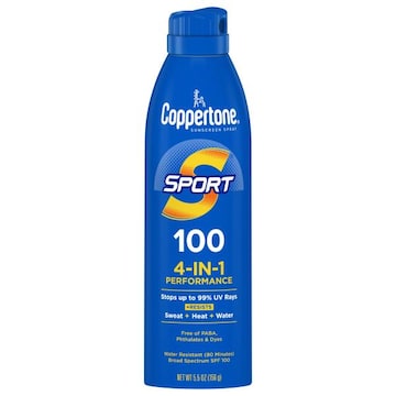 Coppertone Sport 4-In-1 Performance Sunscreen Spray