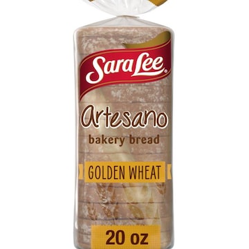 Sara Lee Artesano Golden Wheat Whole Wheat Pre-sliced Bread, 20 oz