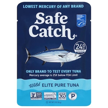 Safe Catch Tuna, Pure, Elite, Wild