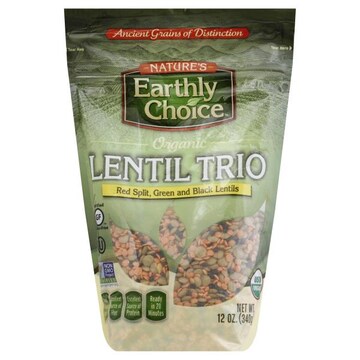 Nature's Earthly Choice Lentil Trio, Organic