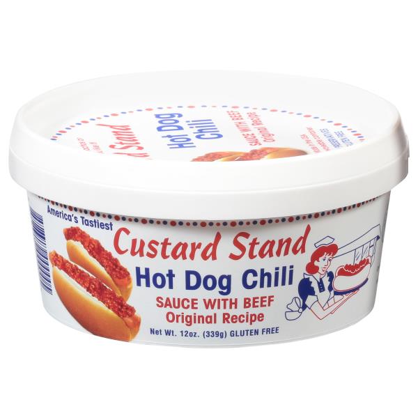 Custard Stand Sauce with Beef, Original Recipe, Hot Dog Chili Publix