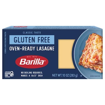 Barilla Gluten Free Oven-Ready Lasagne - Gluten Free Pasta Made with Blend of Corn & Rice - Vegan Pasta