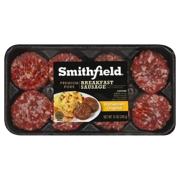 Smithfield Breakfast Sausage, Premium Pork, Hometown Original