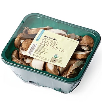 GreenWise Organic Sliced Mushrooms, Baby Bella