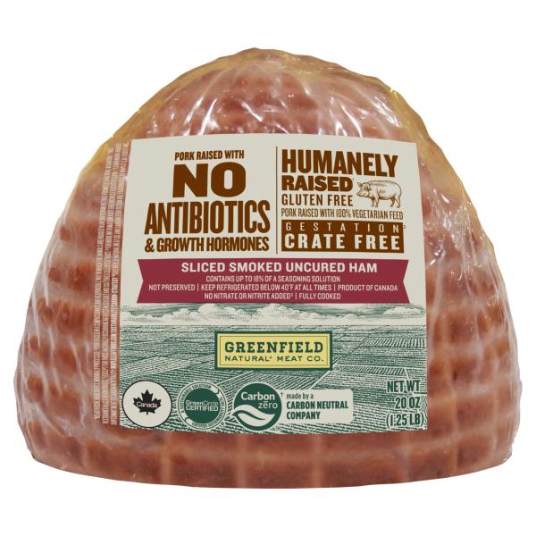 Greenfield Natural Meat Co. Sliced Smoked Uncured Ham Publix Super